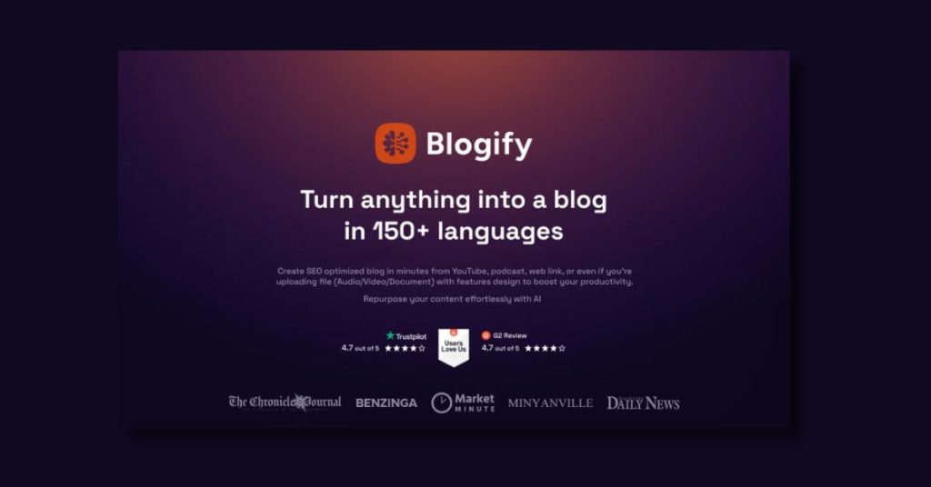 Blogify Review