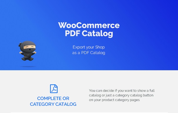 Woocommerce PDF Catalog