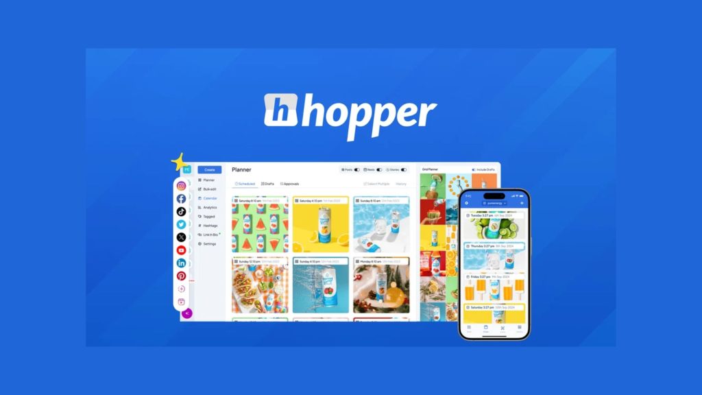 Hopper HQ : The Greatest Social Media Schedule of All