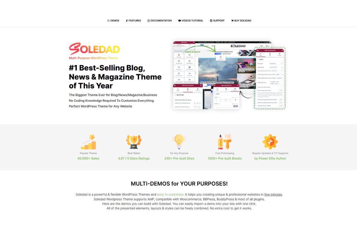 Soledad Theme Review – An In-Depth Look at One of WordPress’s Most Versatile Themes