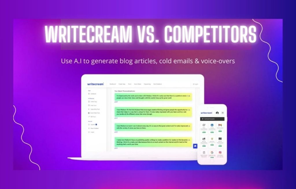 Writecream vs. Competitors: How Does It Stack Up in the World of AI Writing Tools?