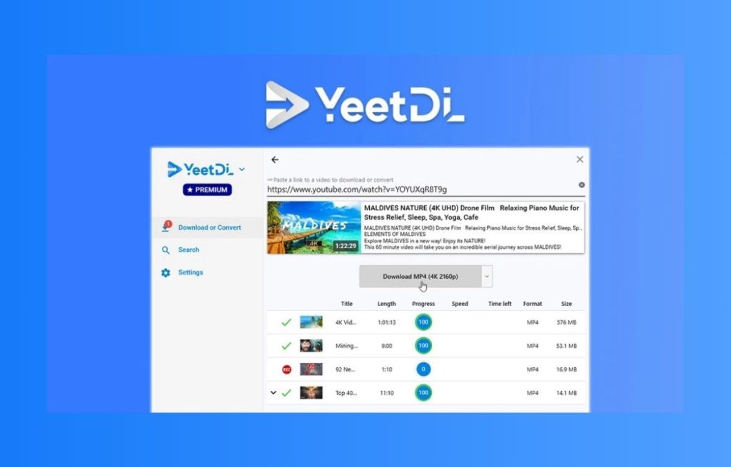 YeetDL - The Ultimate Video Downloader for Enthusiasts