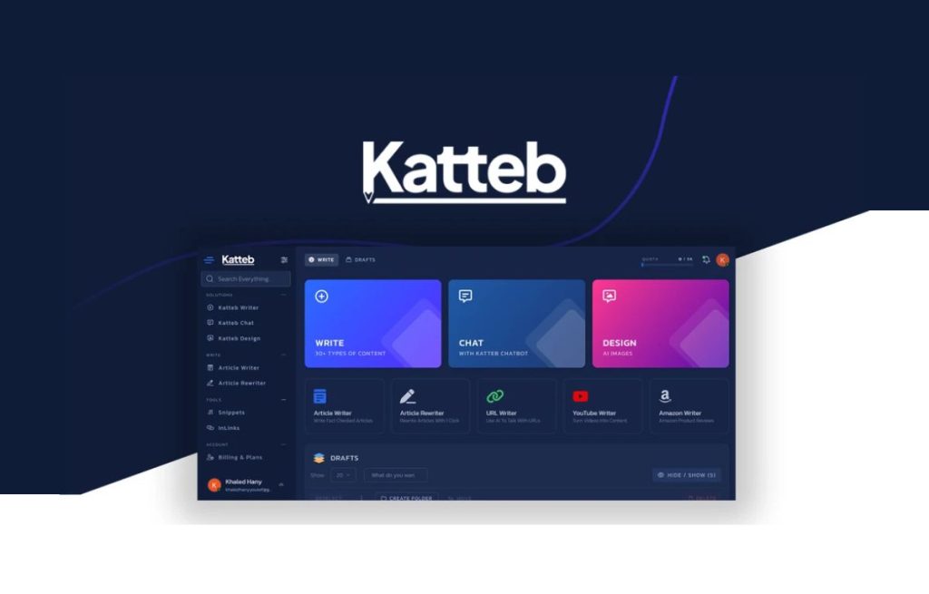 A Comprehensive Review of Katteb: The AI-Powered Content Generation Tool