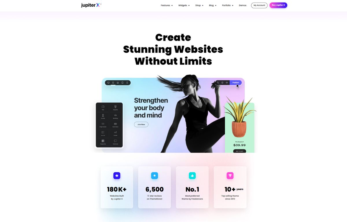 JupiterX: The Ultimate WordPress & WooCommerce Theme for Your Website