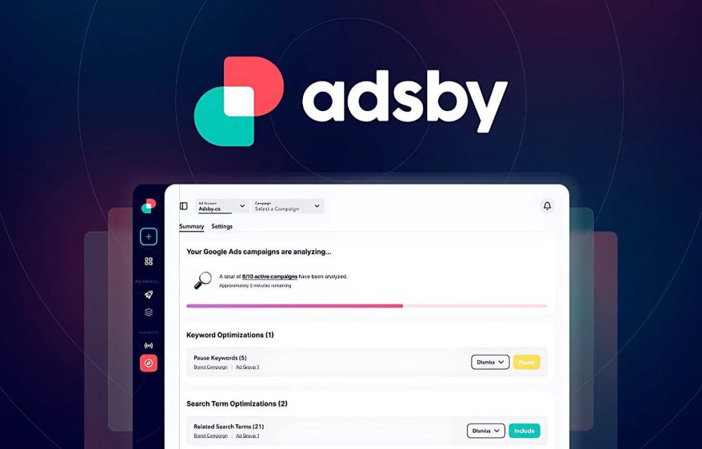 Adsby: The Ultimate AI Tool for Managing Google Ads Campaigns